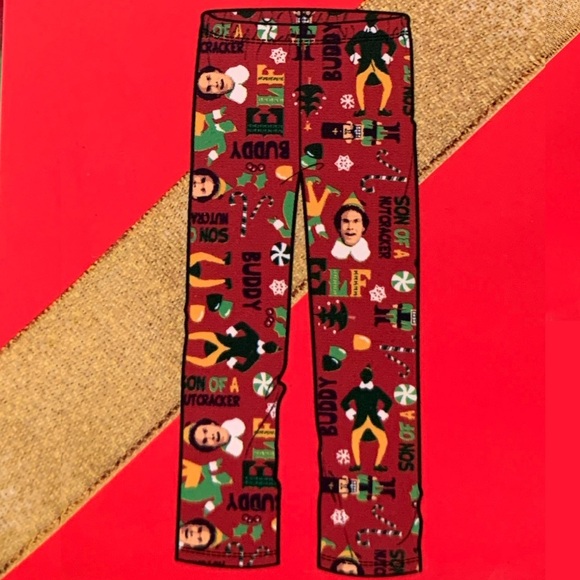 Men’s Elf Pajama Gift Set New In Box Size Large - Picture 3 of 5